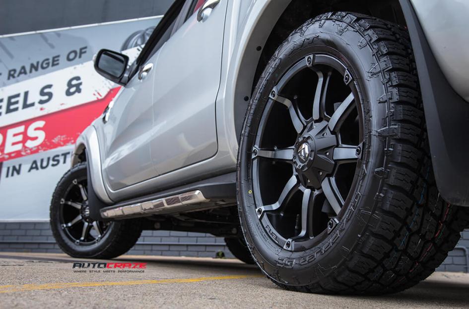 FORD RANGER COUPLER BLACK MACHINED WITH DARK TINT